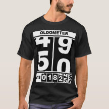 Oldometer 50ste verjaardag Grappig mijlpaal Odomet