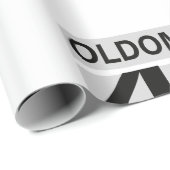 Oldometer 50th Birthday Cadeaupapier (Rol Hoek)