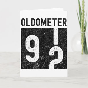 Oldometer 92e verjaardag Funny Retro wordt 92 Jaar Kaart