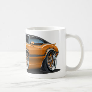 Olds Cutlass 442 Oranje auto Koffiemok