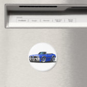 Olds Cutlass Blue Car Magneet (Insitu (Vaatwasser))