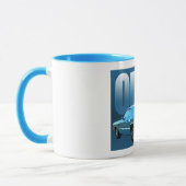 Olds Cutlass koffie mok. Mok (Links)