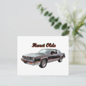 Olds:  Hurst Briefkaart (Staand voorkant)