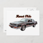 Olds:  Hurst Briefkaart (Voorkant / Achterkant)