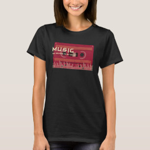 OldSchool 80s 90s Retro Muziek Tape T-shirt
