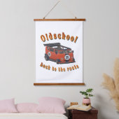 Oldschool Speed - Terug naar de roots! Hangend Wandkleed (Slaapkamer)