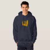 Oldskool Vinyl Records Hoodie (Voorkant volledig)