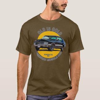 Oldsmobile 442 American Muscle Car 60s 70s Oude is T-shirt