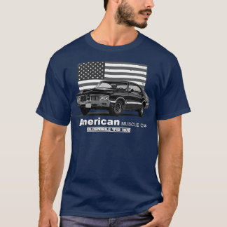 Oldsmobile 442 Amerikaanse Spierkracht 60s 70s Oud T-shirt