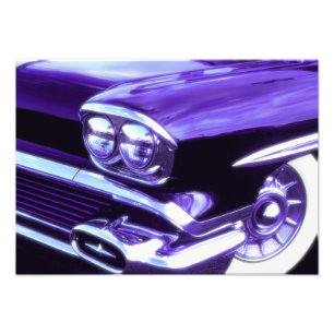Oldtimer: 1958 Chevrolet Foto Afdruk