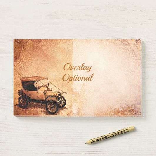 Oldtimer 1 post-it® notes (Op bureau)