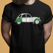 Oldtimer 2CV Dolly Grün T-shirt