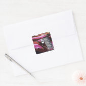 Oldtimer: Auburn Vierkante Sticker (Envelop)