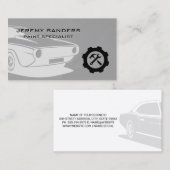 Oldtimer | Auto Paint Service | Mechanisch Technic Visitekaartje (Voorkant / Achterkant)