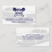 oldtimer | Auto Reparatie Logo Visitekaartje (Voorkant / Achterkant)