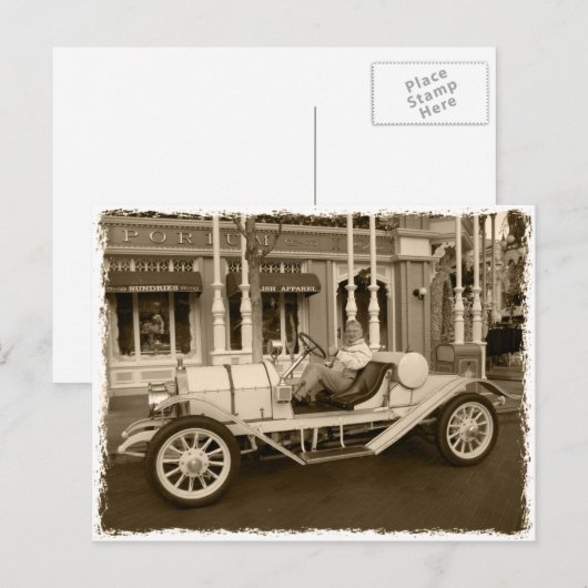 Oldtimer Briefkaart (Voorkant / Achterkant)