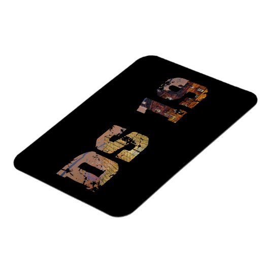 Oldtimer Citroen DS 19 La Déesse Franse stad Magneet (Linkerzijde)