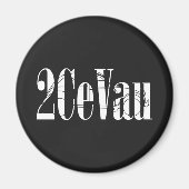 Oldtimer Dialekt 2cv Ente Magneet (Voorkant)