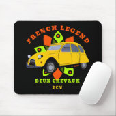Oldtimer French Legend 2cv Deux Chevaux Muismat (Met muis)
