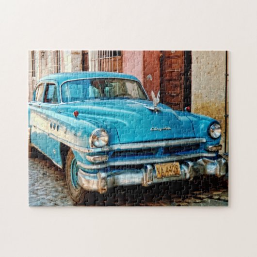 Oldtimer in Havanna Legpuzzel (Horizontaal)