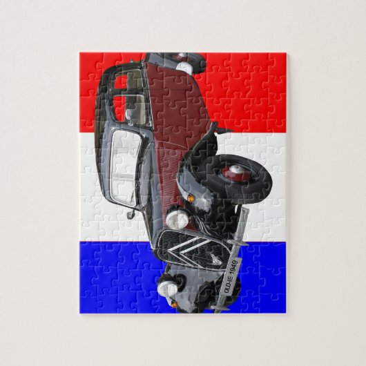 Oldtimer Legpuzzel (Verticaal)