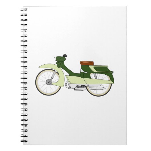 Oldtimer Motorfiets Notitieboek (Voorkant)