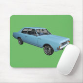 Oldtimer Opel Rekord Muismat (Met muis)