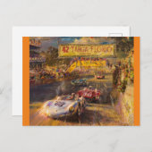 Oldtimer race briefkaart (Voorkant / Achterkant)