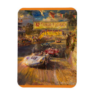 Oldtimer race magneet