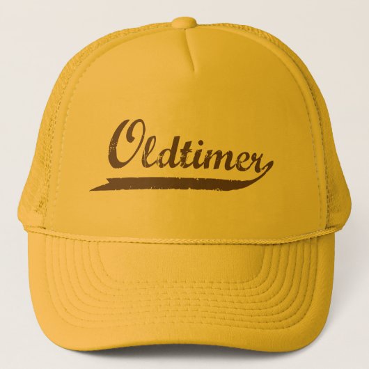 Oldtimer Typo Trucker Pet (Voorkant)