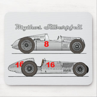 Oldtimer Zilveren Pijl Duitsland 1939 Auto-Unie Muismat