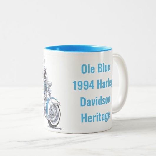Ole Blue Coffee Mug (Devant droit)