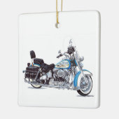 Ole Blue Keramisch Ornament (Links)