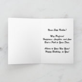 Ole Bull Verjaardag Kaart (Binnen)