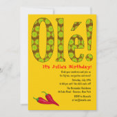 Ole ! Invitation à thème mexicaine (Devant)