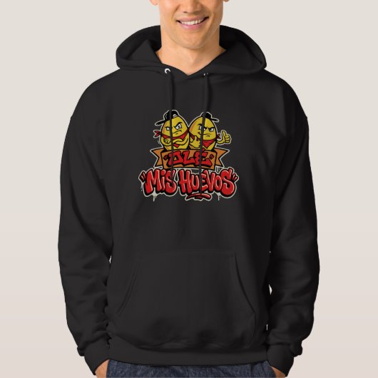 Ole mis huevos 2 hoodie (Voorkant)