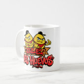 Ole mis huevos 2 koffiemok (Voorkant links)