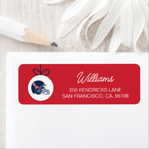 Ole Miss Football helm Donkerblauw Etiket