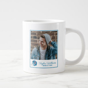 Ole Miss Football helm   Lichtblauw Extra Grote Beker