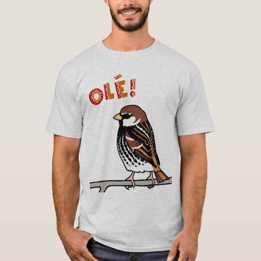 Ole (wit) t-shirt (Voorkant)