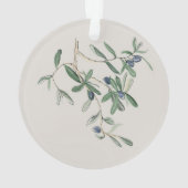 Olea Europana - Black Olive Ornament (achterkant)