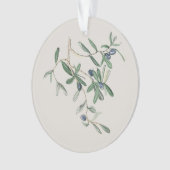 Olea Europana - Black Olive Ornament (voorkant)