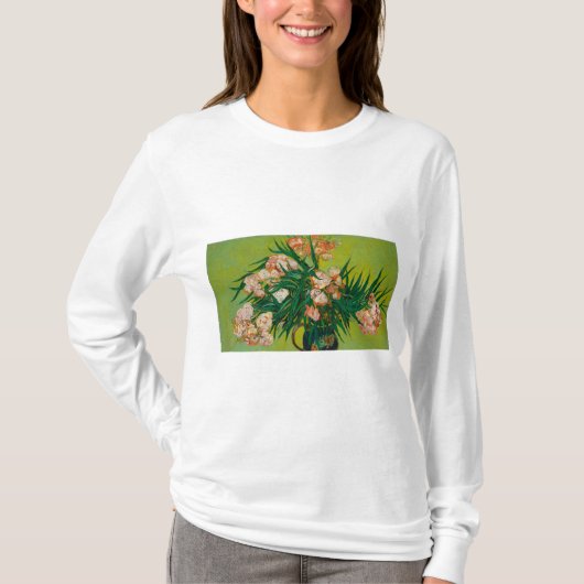 Oleanders door Vincent van Gogh T-shirt (Voorkant)