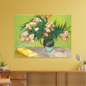 Oleanders Van Gogh Canvas Print (Insitu (Woonkamer))