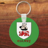 O'Leary Family Shield Sleutelhanger (Voorkant)