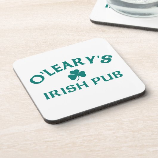 O'Leary's Irish Pub Bier Onderzetter (Linkerzijde)
