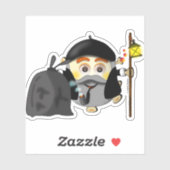 Olentzero vasco Eguberri on by Simonsitos Sticker (Vel)