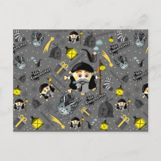 Olentzero vasco Eguberri op Simonsitos Feestdagenkaart