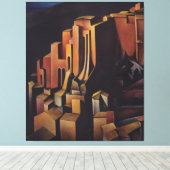 Olevano Canvas Afdruk (Insitu (Houten vloer))