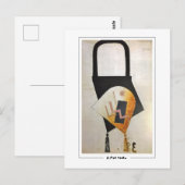 Olga Rozanova #102 - Carte postale Art (Devant / Derrière)